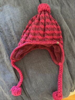 North Face Magenta Beanie